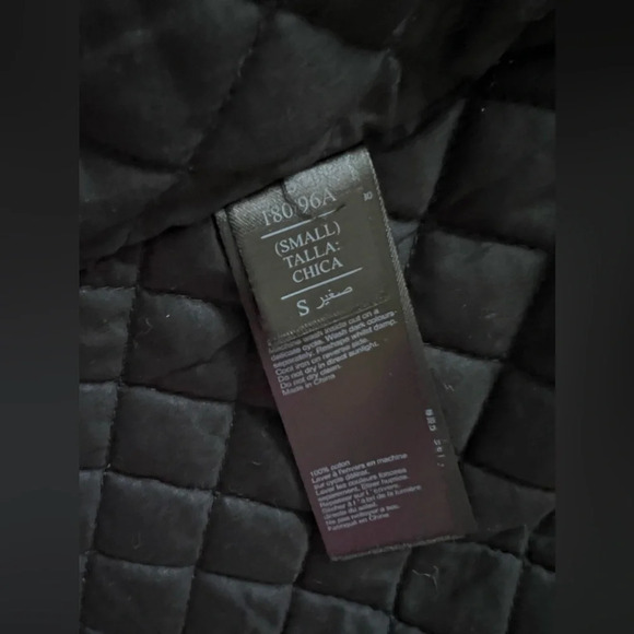 ALL SAINTS Fayette Plaid Slim Fit Puffer Shirt Jacket 100% Cotton shacket S - Picture 9 of 11